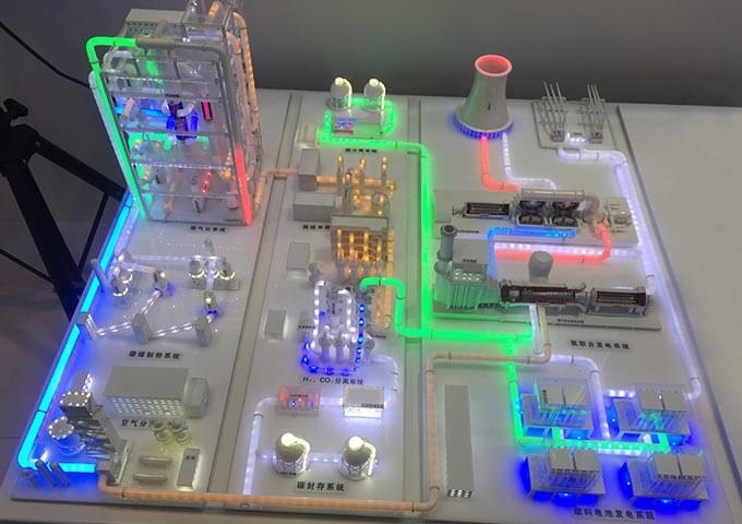 天津IGCO示范電廠設(shè)備模型